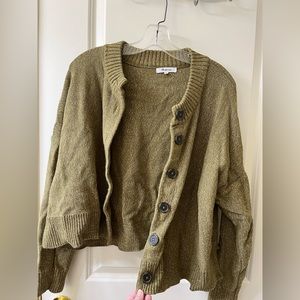 Madewell cardigan, buttons, Size XL